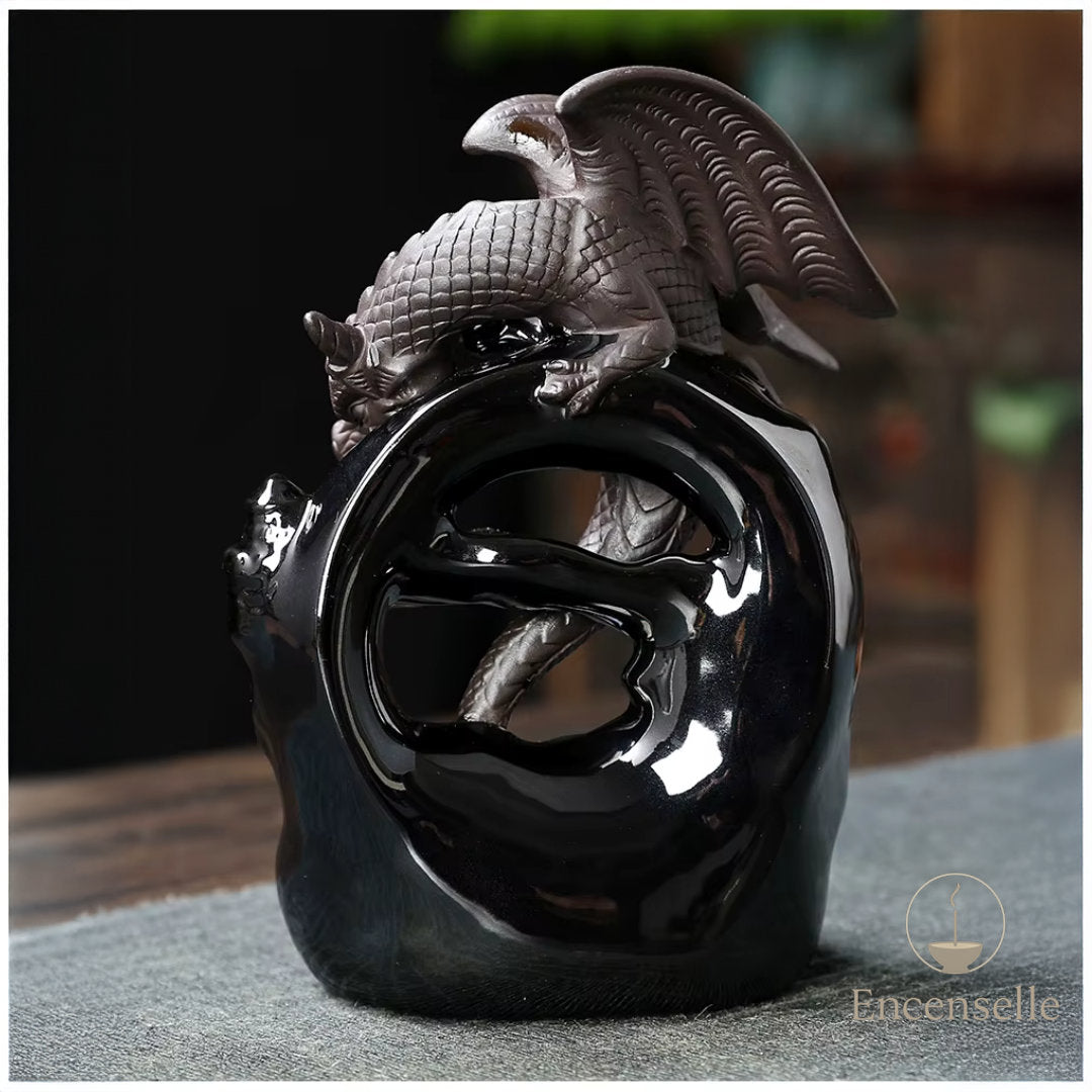 Brûleur d'encens Dragon cascade